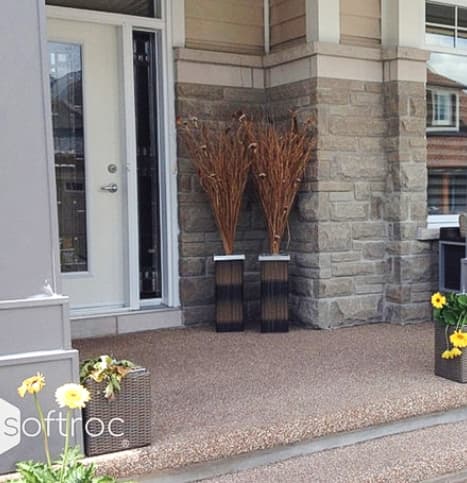 Softroc residential rubber surfacing