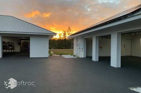 Garage flooring example