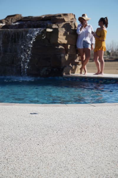 Softroc commercial pool deck surface